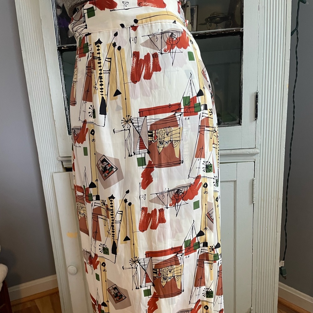 Vintage Wrap Around Skirt